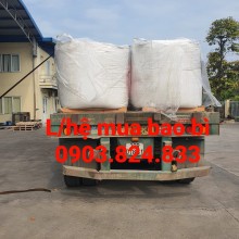 Bao tải jumbo 1 tấn trữ kho xuất khẩu giá rẻ đựng lúa gạo, cà phê, phân bón, viên nén, đất cát công trình