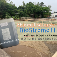 Khử mùi hôi nước thải, bãi rác, bùn thải Biostreme111F (ECOLO)